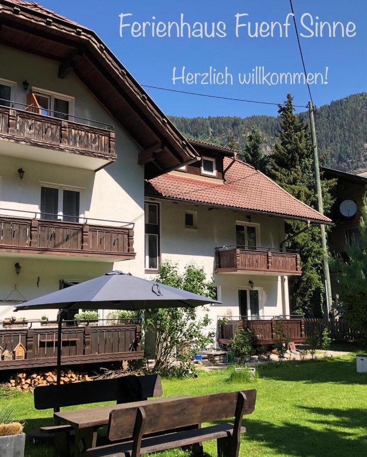 Appartement Felsblick Ferienhaus Fuenf Sinne Döbriach Buitenkant foto